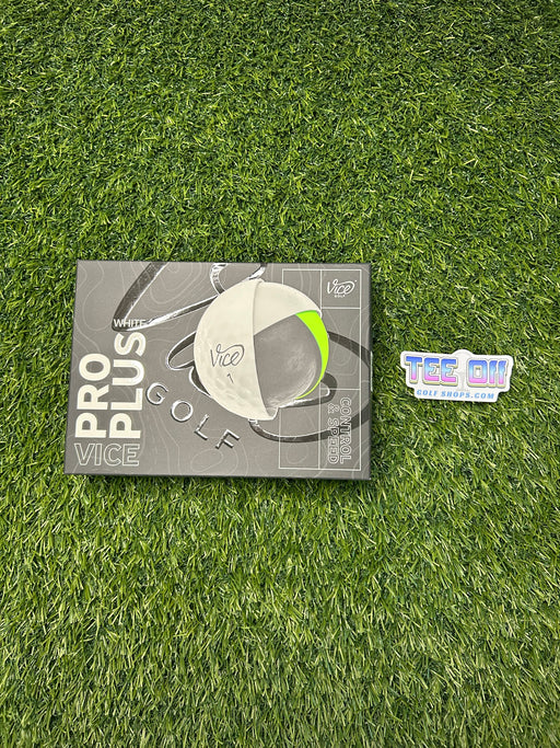 Vice Pro Plus White Dozen Balls New – Pre-Owned Golf Club – TEE OFF Golf Shops