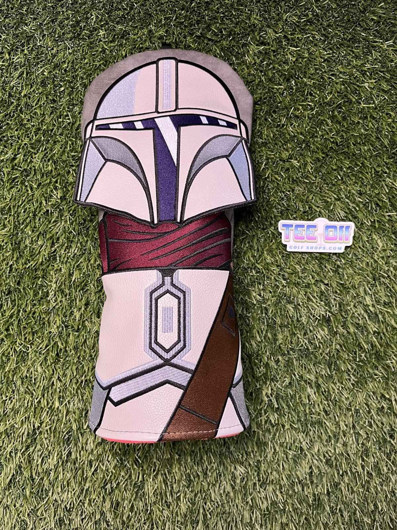 Mandolorian Leather Driver Head Cover Craftsman Golf