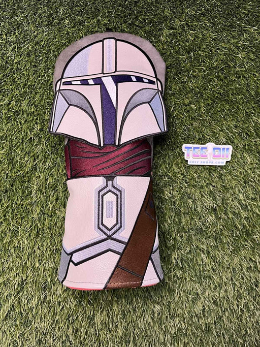 Mandolorian Leather Driver Head Cover Craftsman Golf