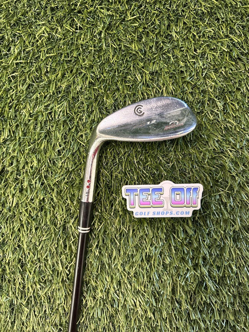Cleveland CG12 60 Loft LW 10 Bounce Steel Wedge Flex LH – Pre-Owned Golf Club – TEE OFF Golf Shops