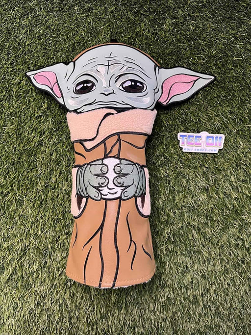 Grogu Leather Driver Head Cover Craftsman Golf