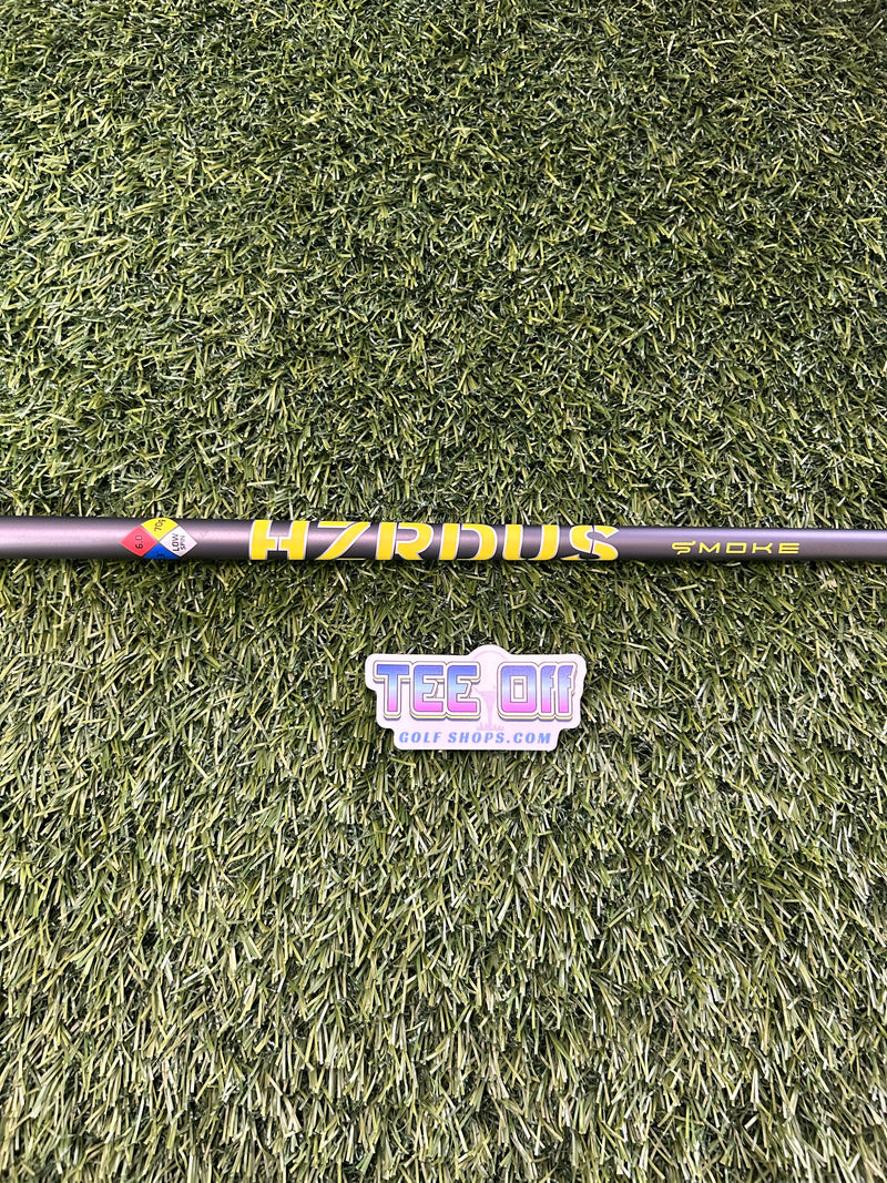 Project X HZRDUS Smoke Yellow 6.0 Stiff Flex 46" Uncut Golf Shaft – Pre-Owned Golf Club – TEE OFF Golf Shops