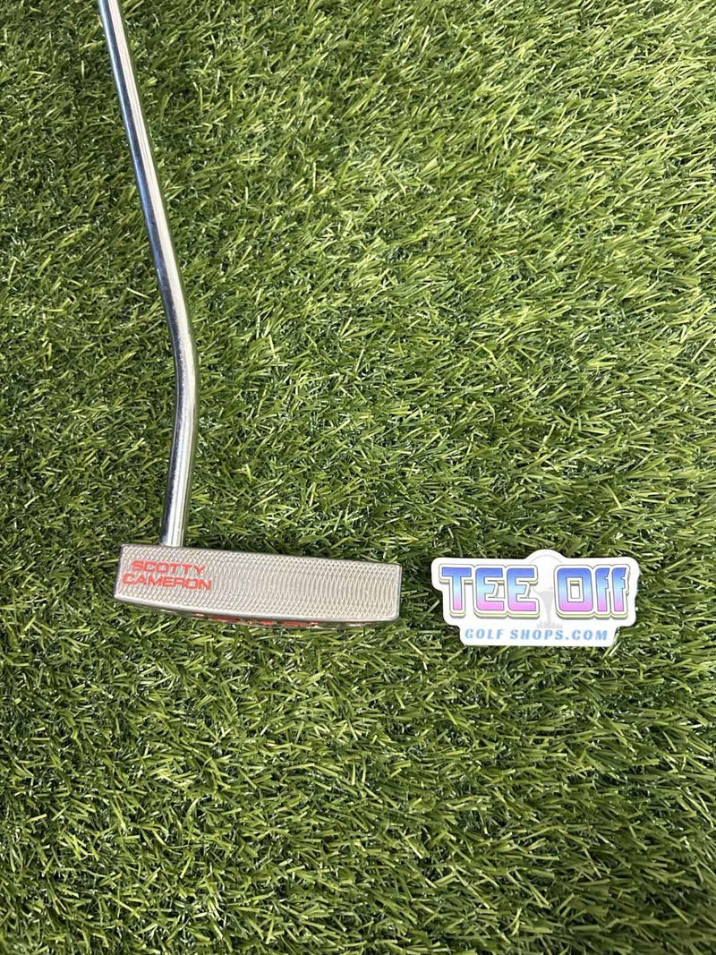 Scotty Cameron Select Fast Back Mid-Mallet Putter 35" Dancing Letters Grip LH