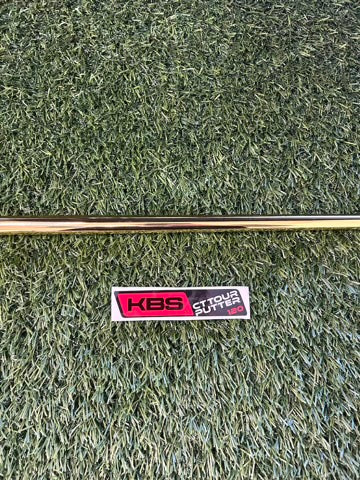 KBS Cutter 120 Custom Putter Shaft .370 - Gold – Pre-Owned Golf Club – TEE OFF Golf Shops