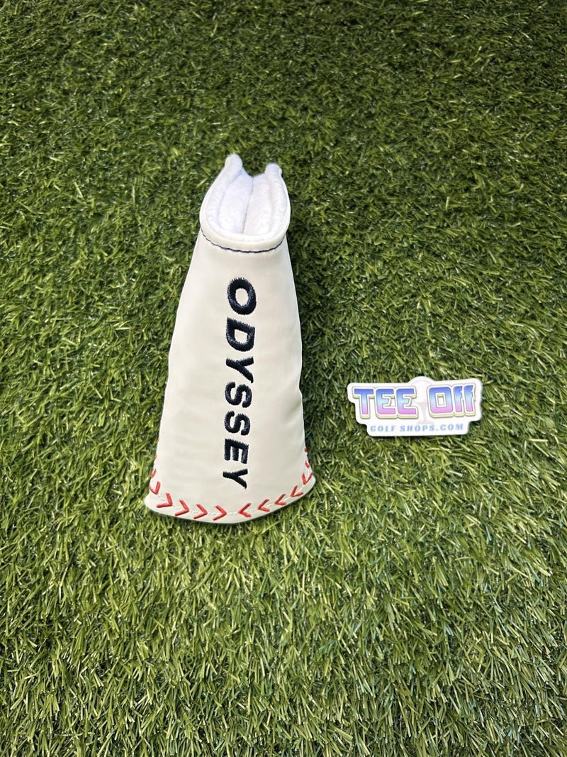 NEW Odyssey Limited Edition Baseball White/Red/Black Blade Putter Cover – Pre-Owned Golf Club – TEE OFF Golf Shops