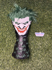 Joker HaHaHa Black Leather Driver Head Cover Craftsman Golf