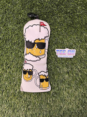 Cool Brewskies Hybrid Leather Head Cover Craftsman Golf