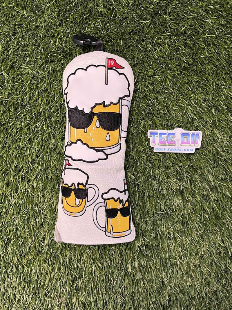 Cool Brewskies Hybrid Leather Head Cover Craftsman Golf