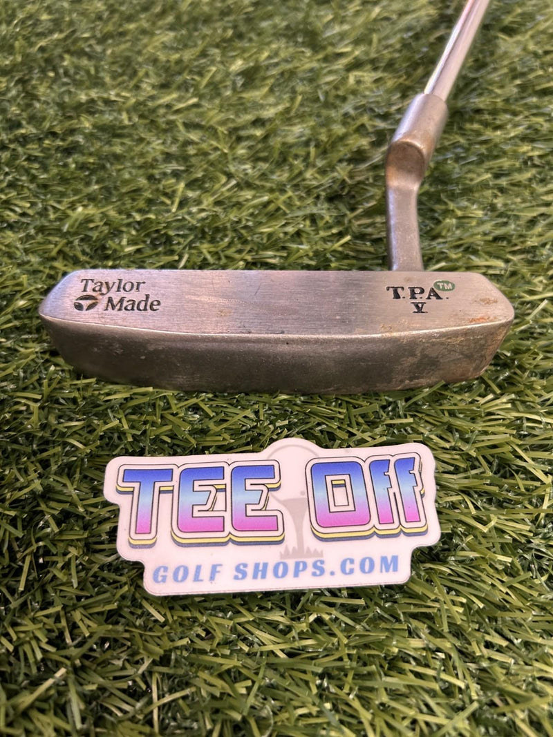 TaylorMade TPA V 35" Blade Putter Original Grip RH – Pre-Owned Golf Club – TEE OFF Golf Shops