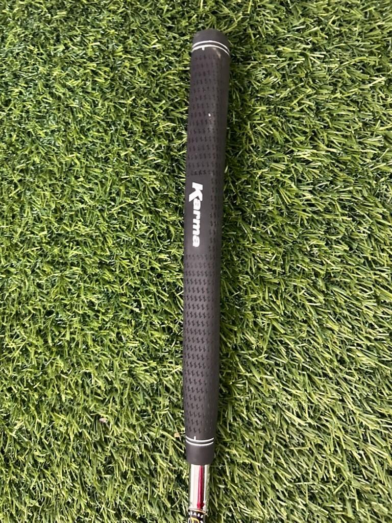 Carbite Bone CB Center Shaft Blade Putter 35" Karma Grip LH – Pre-Owned Golf Club – TEE OFF Golf Shops
