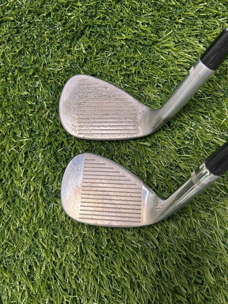 Titleist Vokey BV 56/60 Loft SW/LW Wedge Set Steel Wedge Flex Mismatch Grips RH – Pre-Owned Golf Club – TEE OFF Golf Shops