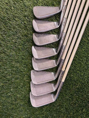 Ladies Cobra Baffler Blade Irons Set 3-PW Graphite W Flex Original Grips RH