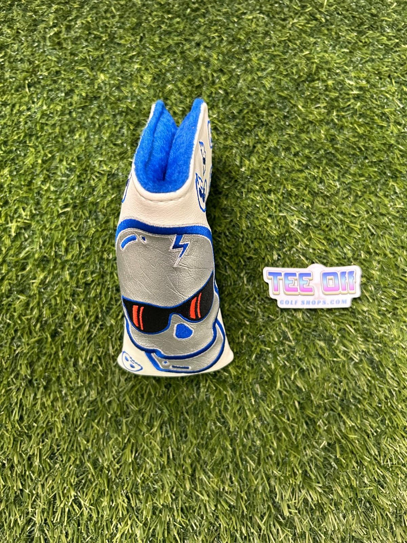 SWAG Golf "Blue Skully Handsome One” Blade Putter Head Cover – Pre-Owned Golf Club – TEE OFF Golf Shops