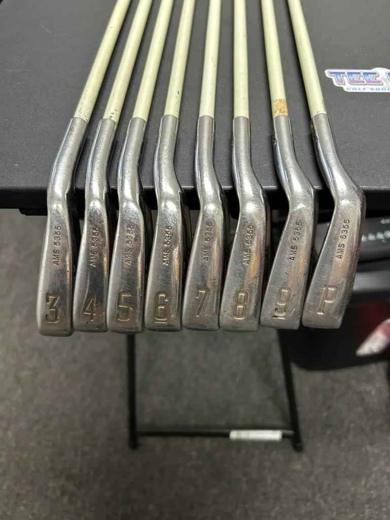 Ladies Cobra Baffler Blade Irons Set 3-PW Graphite W Flex Original Grips RH