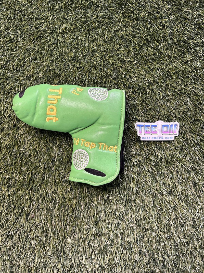 I’d Tap That Green Putter Head Cover – Pre-Owned Golf Club – TEE OFF Golf Shops