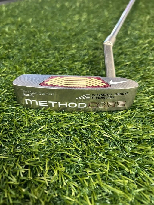 Nike Method Core MC-1i Blade Putter 35" Naka Grip RH – Pre-Owned Golf Club – TEE OFF Golf Shops