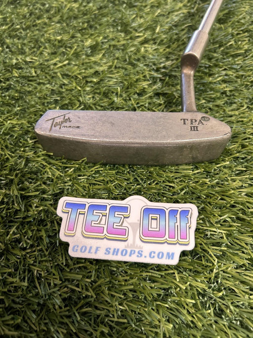 TaylorMade TPA III 35" Blade Putter Original Grip RH – Pre-Owned Golf Club – TEE OFF Golf Shops