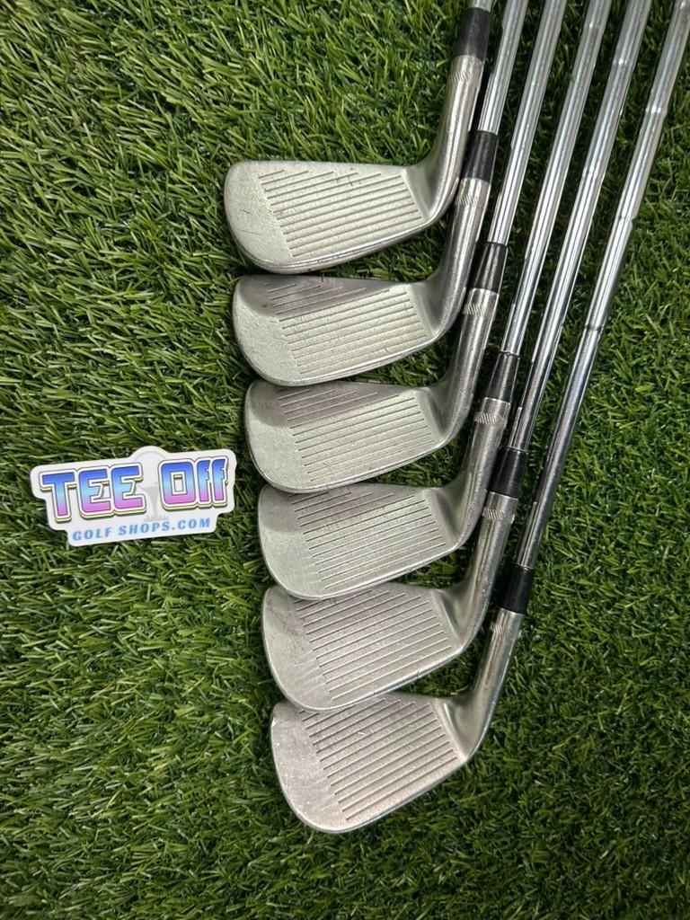 Titleist DCI 990 Irons Set 4-9 X100 X-Stiff Flex Lamkin Grips RH