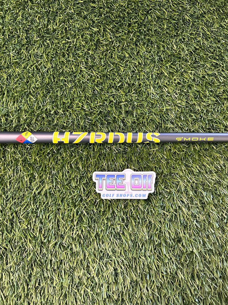 Project X HZRDUS Smoke Yellow 6.0 Stiff Plus Flex 45" TaylorMade Driver Shaft – Pre-Owned Golf Club – TEE OFF Golf Shops