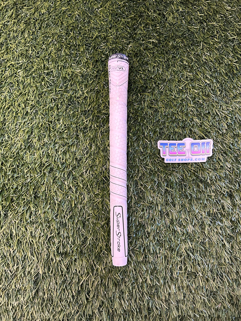 Superstroke REVL Comfort Club Grip White Midsize – Pre-Owned Golf Club – TEE OFF Golf Shops