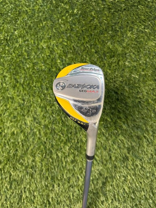 Tour Edge Bazooka GeoMax 3H 19 Loft Graphite Regular Flex Lamkin Grip RH – Pre-Owned Golf Club – TEE OFF Golf Shops