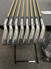 Cleveland Tour Action TA7 Irons Set 3-PW Gold Shafts Regular Flex Golf Pride RH – Pre-Owned Golf Club – TEE OFF Golf Shops