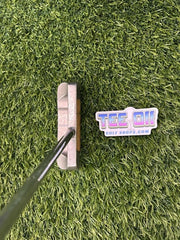 Carbite Bone CB Center Shaft Blade Putter 35" Karma Grip LH – Pre-Owned Golf Club – TEE OFF Golf Shops