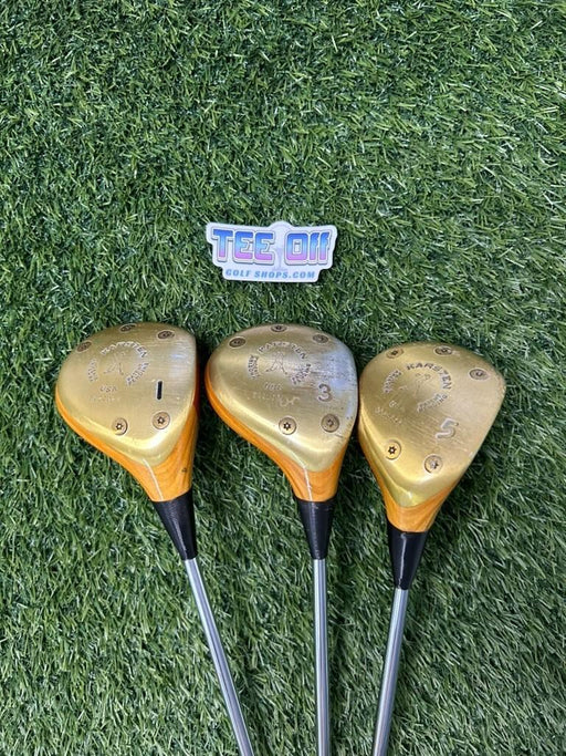PING Zing Karsten Gold 1W/3W/5W Collectors Golf Clubs Original Shafts RH – Pre-Owned Golf Club – TEE OFF Golf Shops