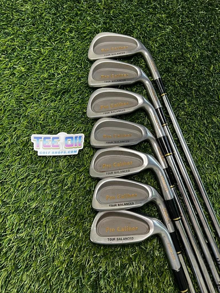 Spalding Pro Caliber Irons Set 3-9 Accuflex Regular Flex RH