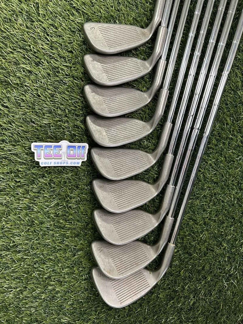 Ping Zing Karsten Orange Dot Irons Set 3-SW KT-M Stiff Flex Champkey Grips RH