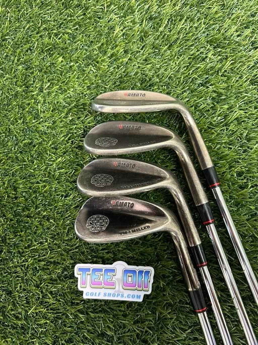 Yamato YM-1 Milled 50/54/56/58 Loft Wedge Set GW/SW/LW RH