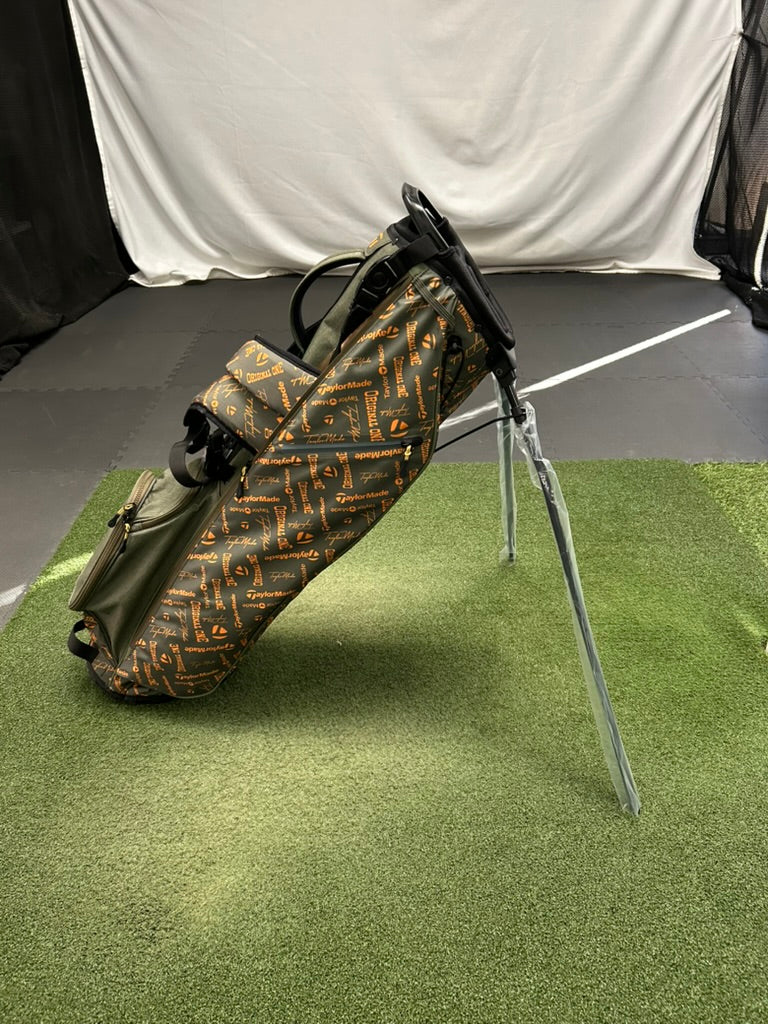 NEW TaylorMade FlexTech Lightweight  Golf Stand Bag 3-Way Original One Orange Brush Stroke – Pre-Owned Golf Club – TEE OFF Golf Shops