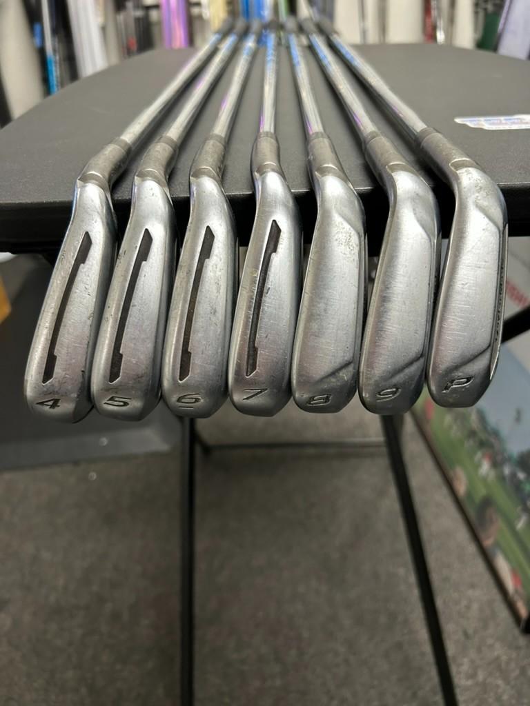 TaylorMade SpeedBlade Irons Set 4-PW Steel Stiff Flex GP Grips RH – Pre-Owned Golf Club – TEE OFF Golf Shops
