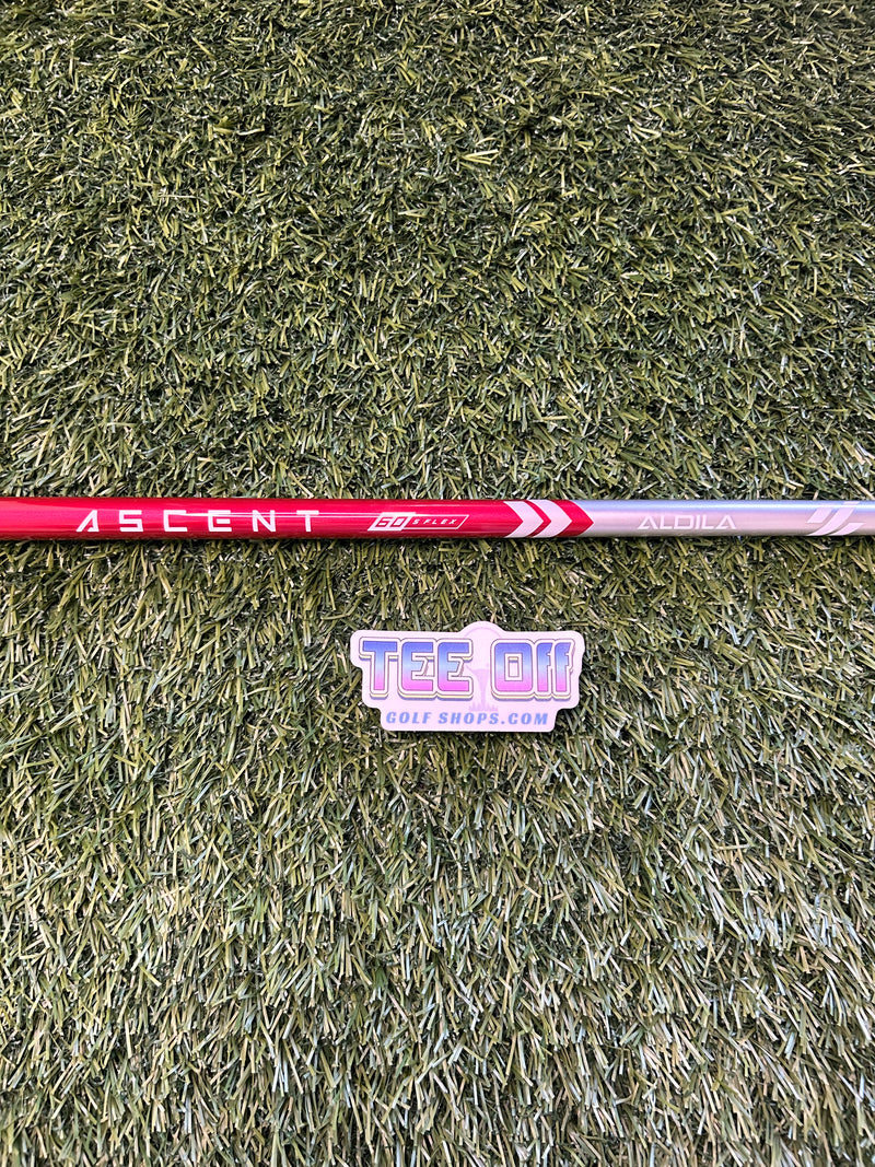 Aldila Ascent Red 60g Stiff Flex 44.5" Driver Shaft No Adapter – Pre-Owned Golf Club – TEE OFF Golf Shops