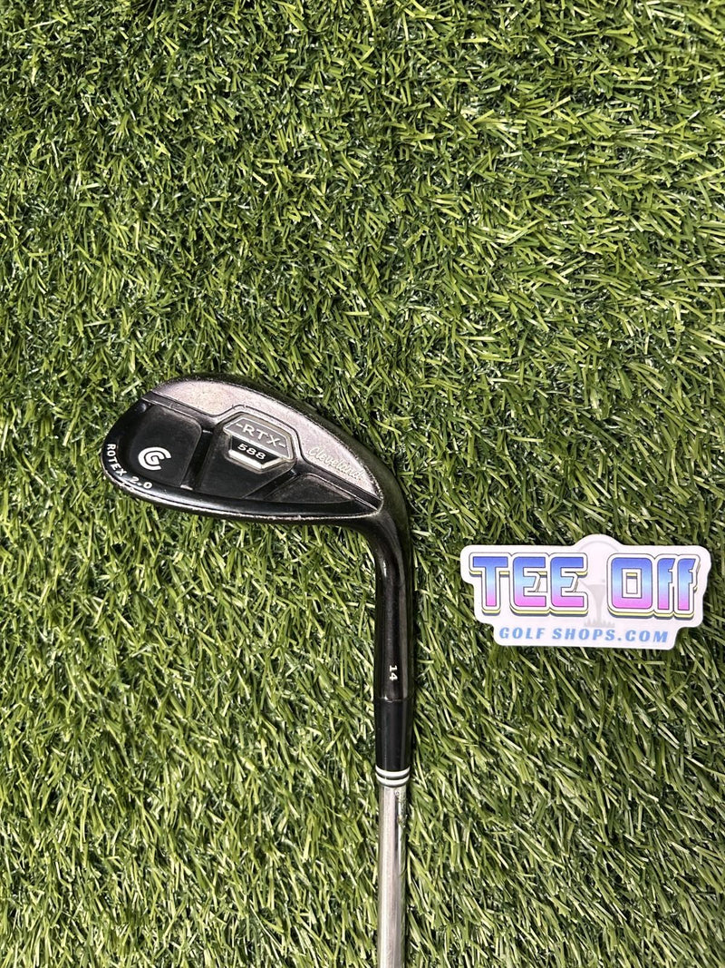 Cleveland RTX 588 Rotex 2.0 56 Loft SW Steel Wedge Flex Original Grip RH – Pre-Owned Golf Club – TEE OFF Golf Shops