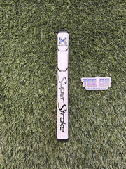 Super Stroke Pistol GT 1.0 White/Black/Blue Putter Grip