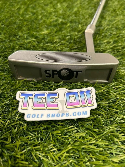 SPOT Golf Blade Putter 35” Unique Adjustable Shaft & Neck RH – Pre-Owned Golf Club – TEE OFF Golf Shops