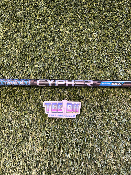 Project X Cypher Blue 50g 5.0 Senior Flex 45" Driver Shaft No Adapter – Pre-Owned Golf Club – TEE OFF Golf Shops
