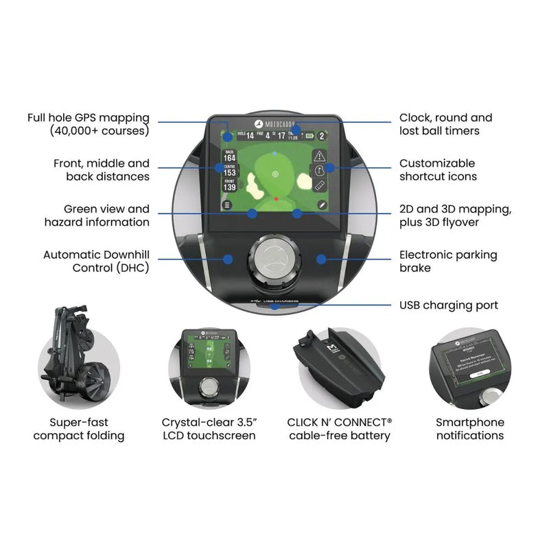 2026 M5 GPS DHC Electric Caddy