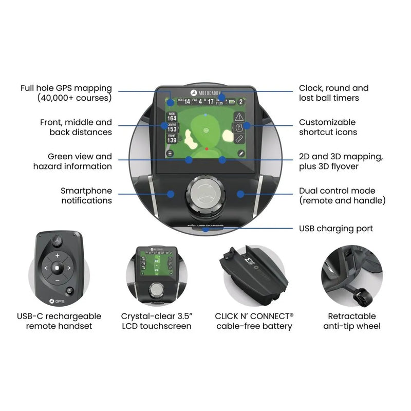 2026 M7 GPS REMOTE Electric Caddy